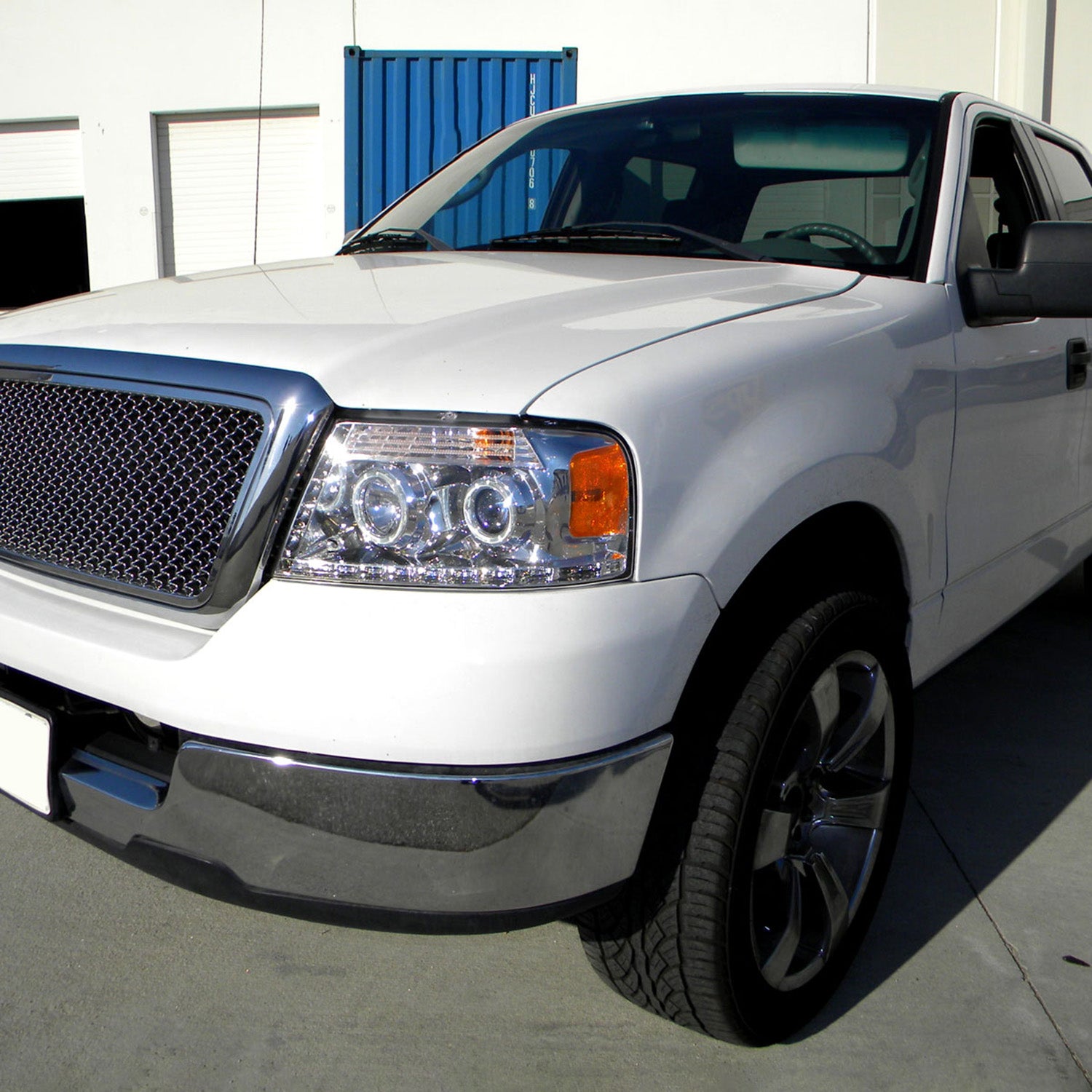 2004-2008 Ford F-150/ 2006-2008 Lincoln Mark LT Dual Halo Headlights LED Light