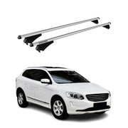 2014-2017 Volvo XC60 Roof Rack Cross Bars Silver