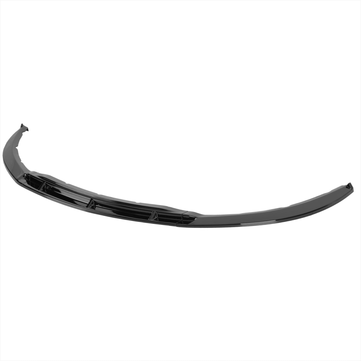 2013-2014 Ford Mustang Glossy Black 3Pcs Front Bumper Lip Splitter Kit