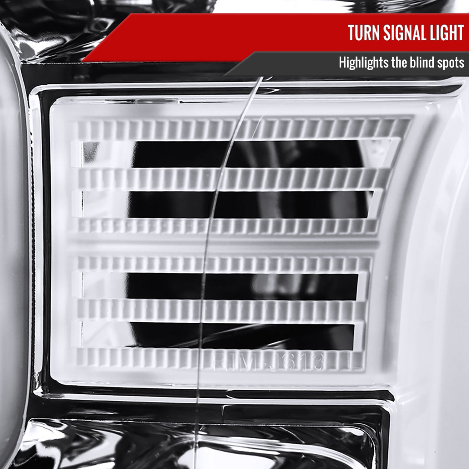 2015-2017 Ford F-150 LED Bar Projector Headlights Chrome Housing/Clear Lens