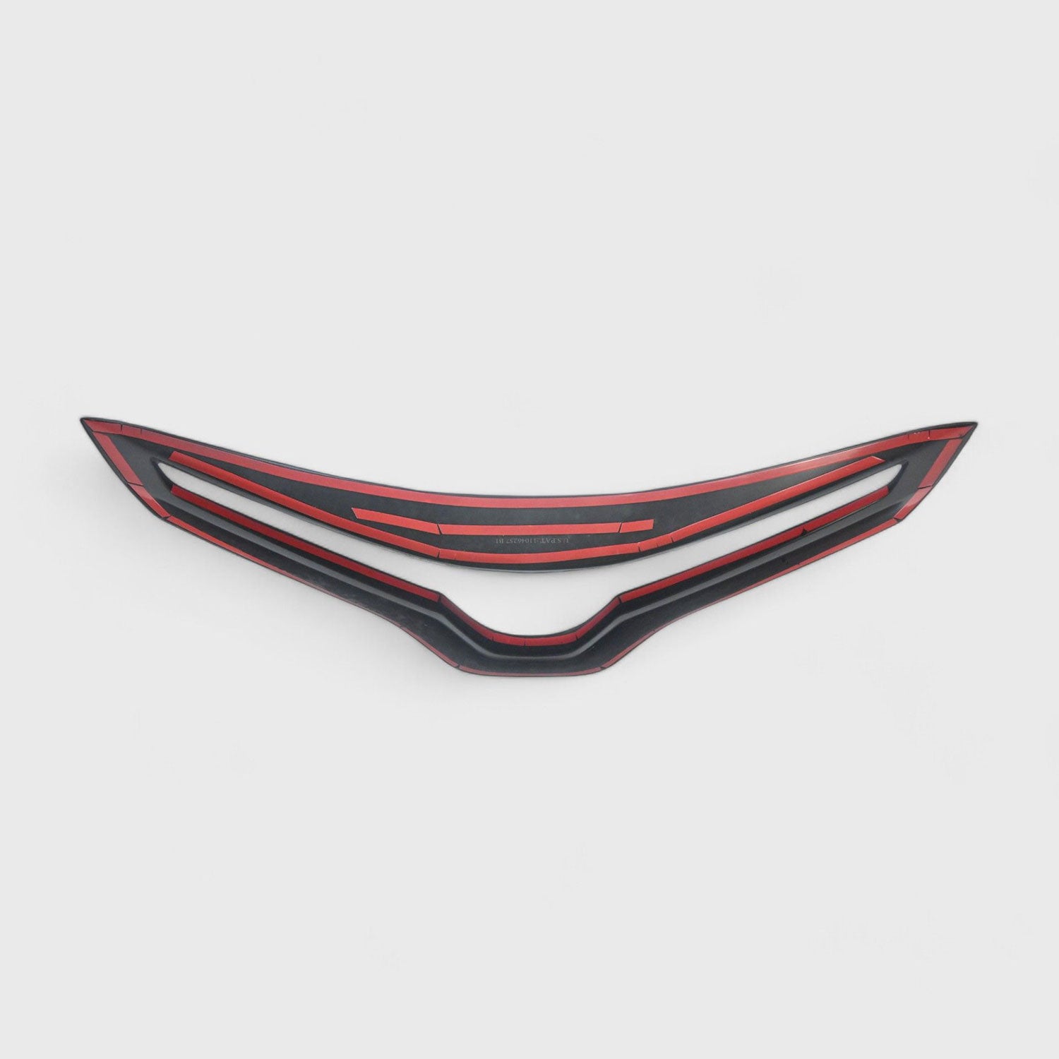 2018-2024 Toyota Camry Grille Overlay Gloss Black 1Pcs ABS Plastic
