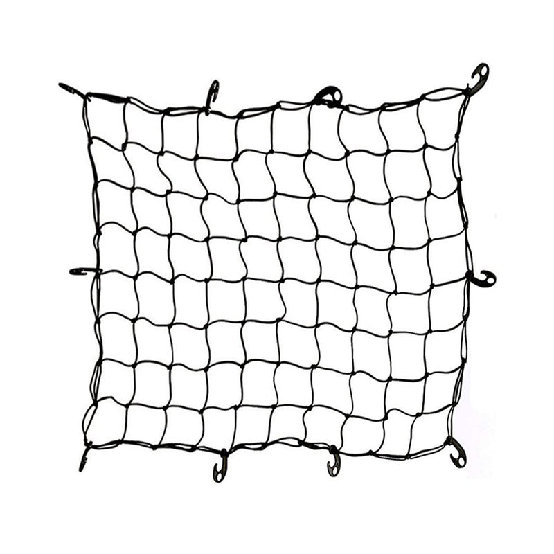 Floor Style Trunk Cargo Net 47" x 70" Mesh Storage Organizer