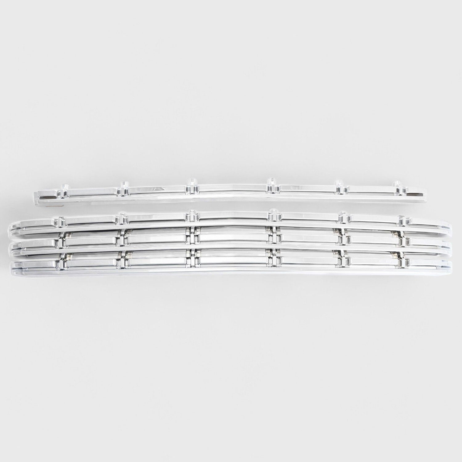 2021-2024 Chevrolet Suburban / Tahoe Grille Overlay Chrome 2Pcs ABS Plastic