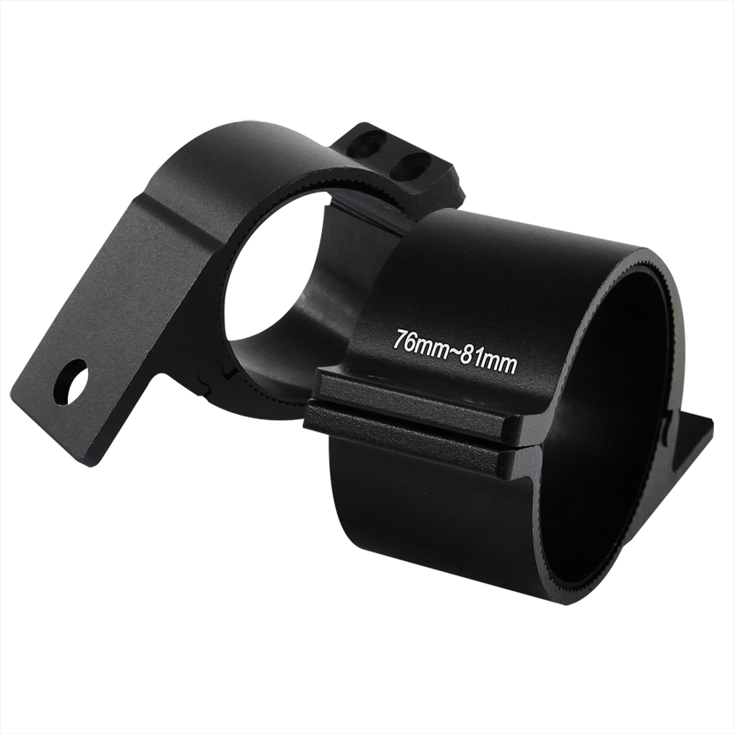 Universal 3" Aluminum Light Mounting Brackets Black