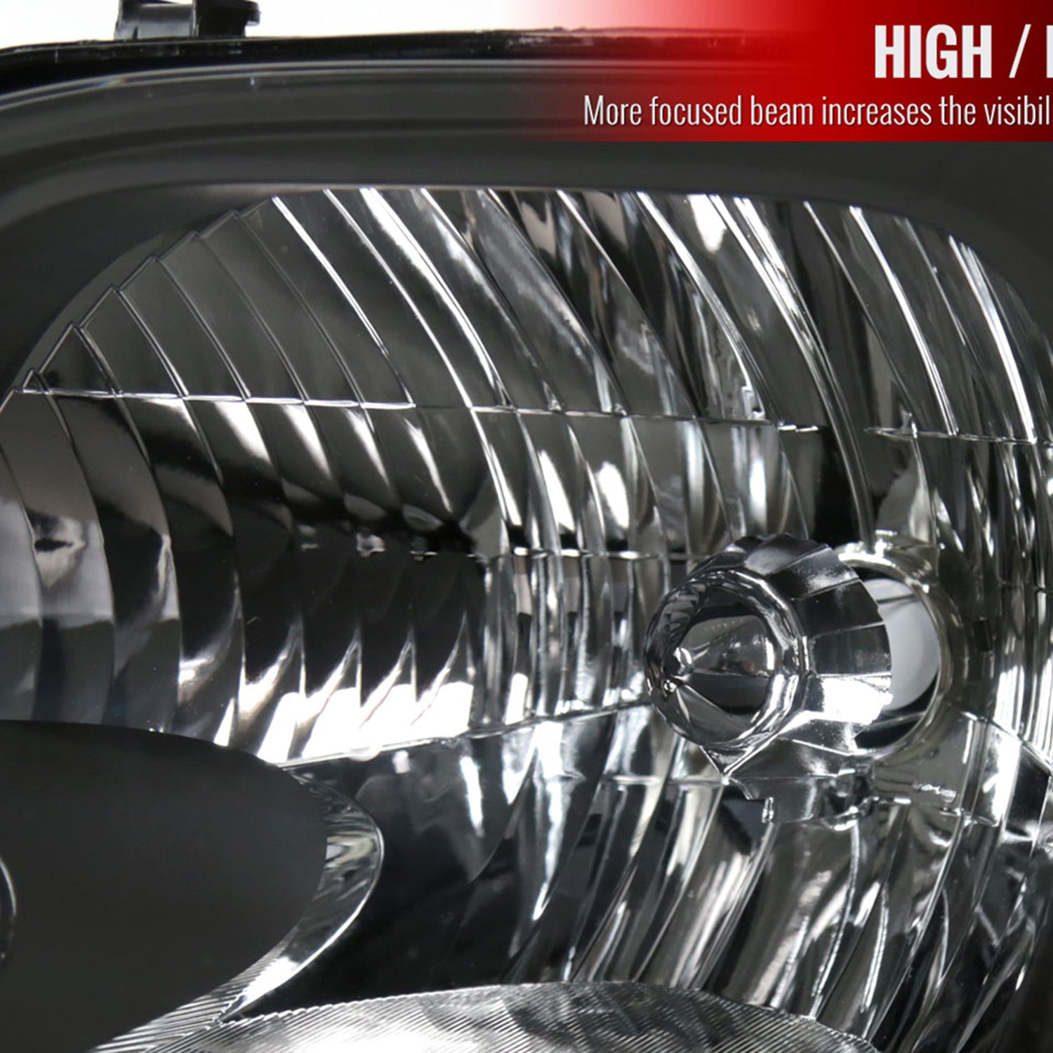 2005-2006 Toyota Tundra / SR5 Limited Sequoia Headlights Corner Signal Black