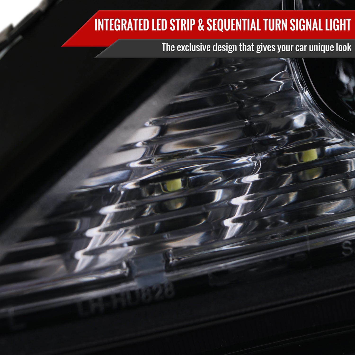 2006-2010 Lexus IS250/IS350 LED Light Projector Headlights Turn Signals Smoke