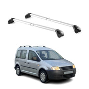 Roof Rack Cross Bars Luggage Carrier for VW Caddy 2003-2020 Alu Silver Grey 2Pcs