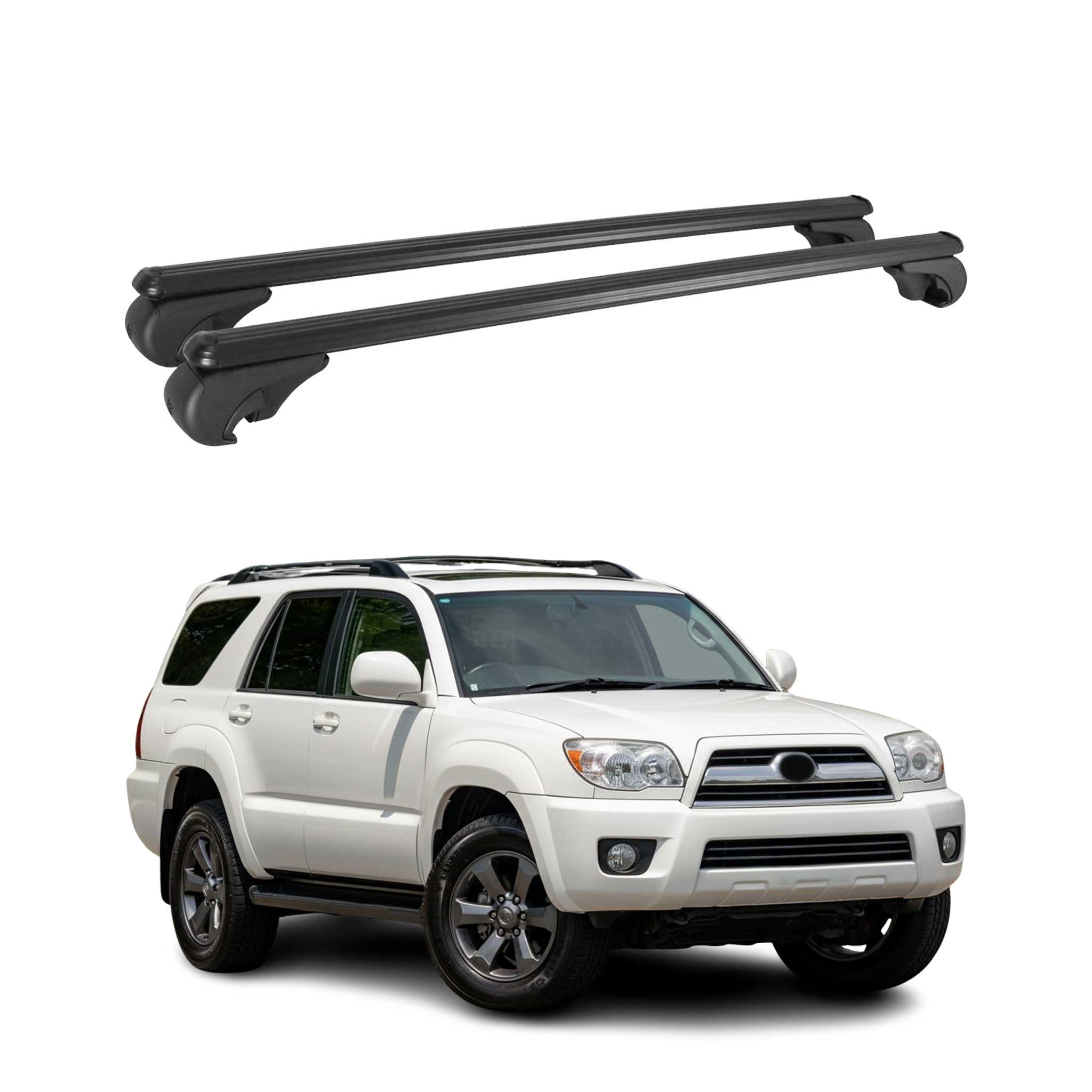 2006-2009 Toyota 4Runner Roof Rack Cross Bars Black