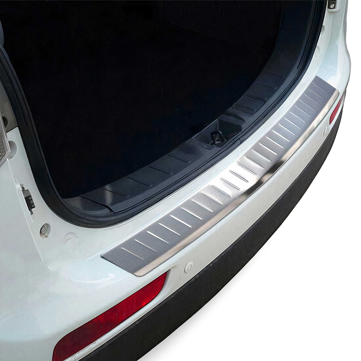 2011-2013 Mitsubishi Outlander Rear Bumper Guard Stainless Steel Brushed