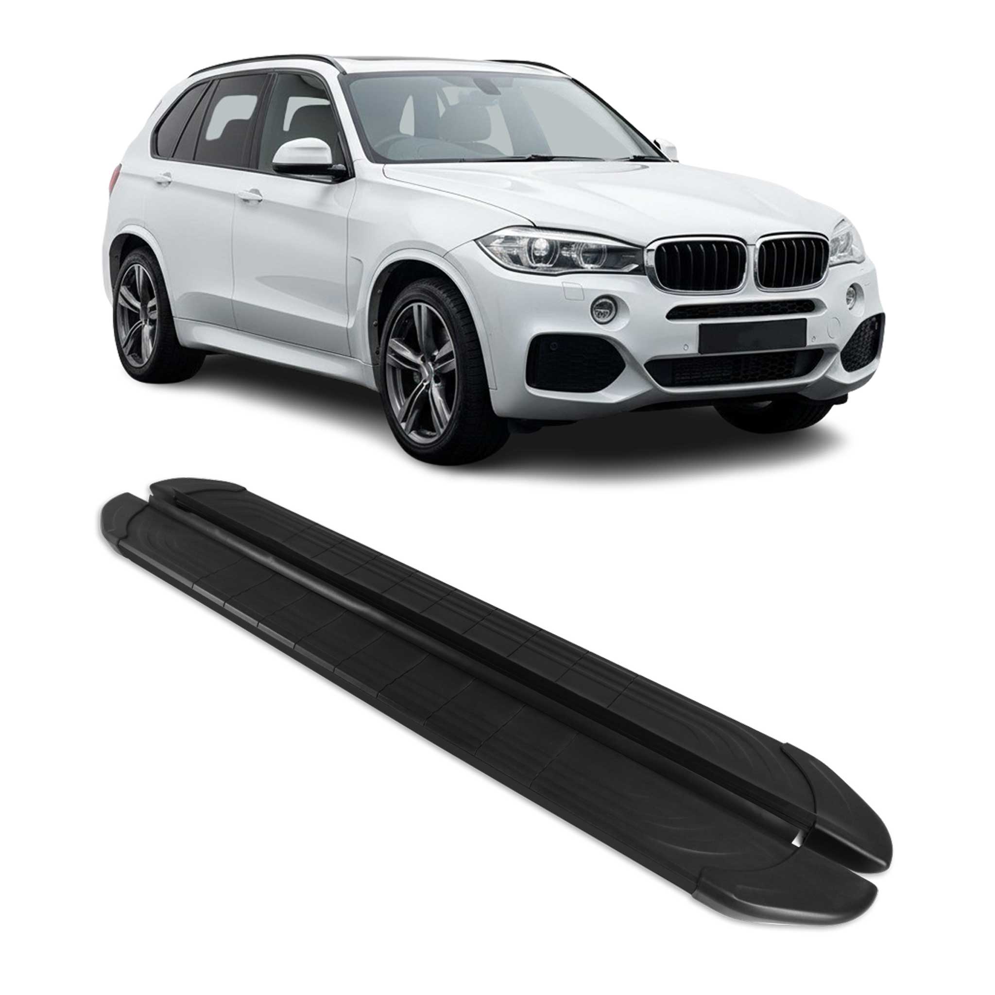 2014-2018 BMW X5 F15-F85 Running Boards Side Steps Black