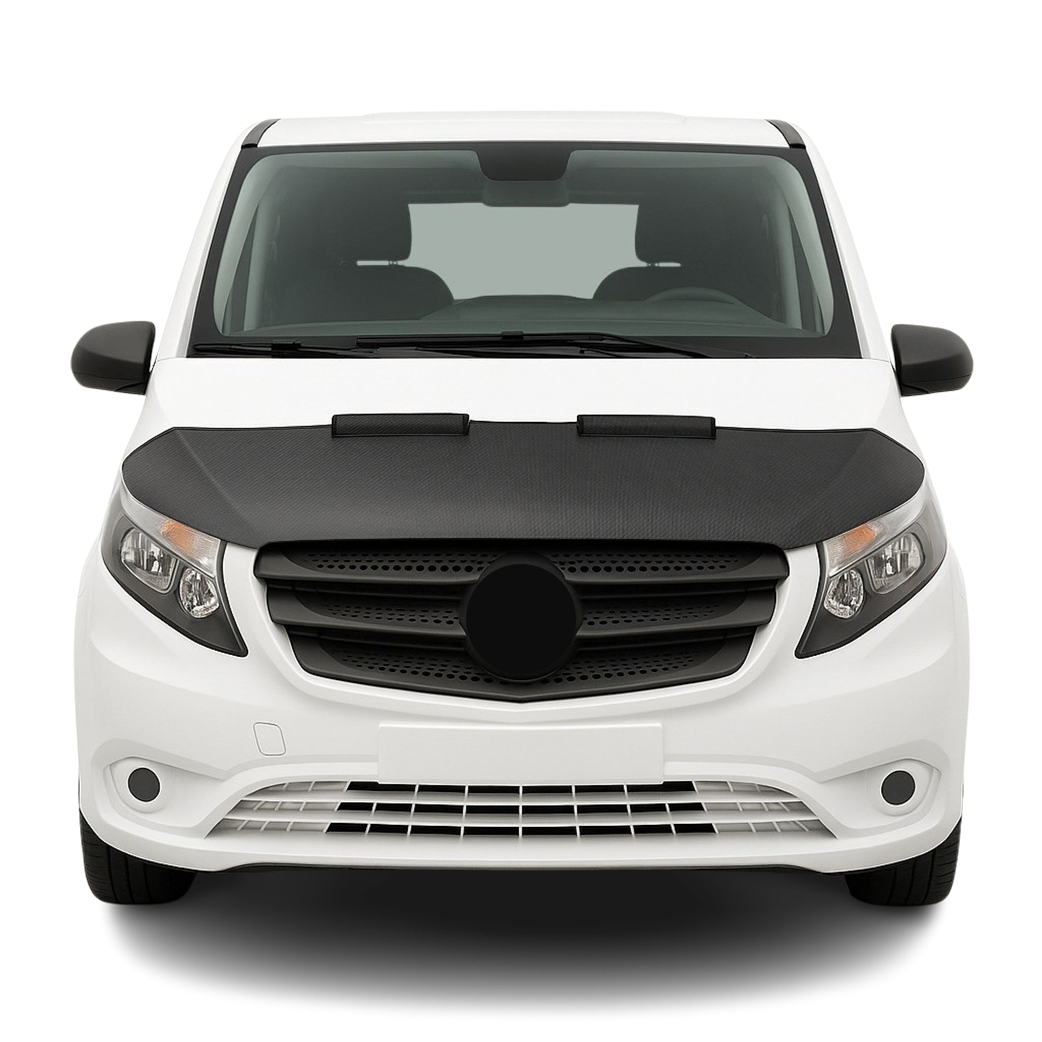 2016-2024 Mercedes Metris Car Bonnet Mask Hood Bra Half Carbon