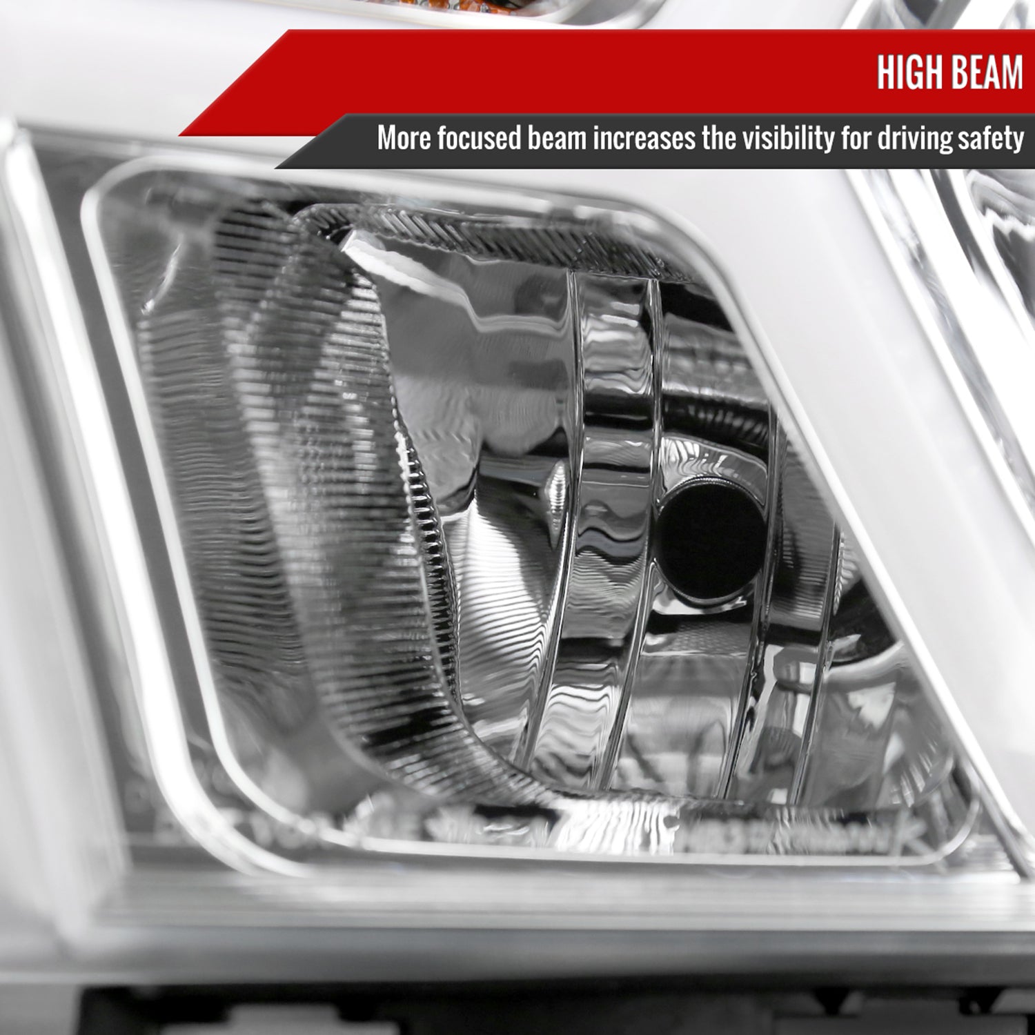 2019-2024 Dodge RAM 1500 Animated LED Bar Factory Headlights Chrome/Clear