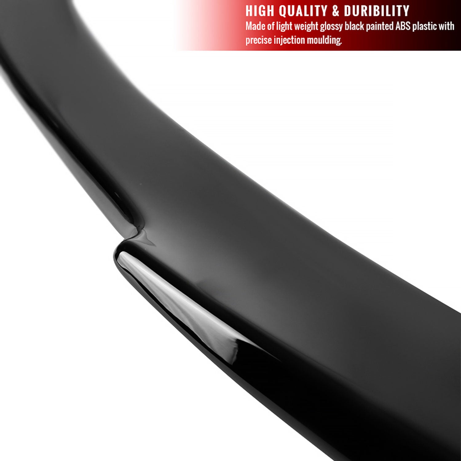 2016-2019 Honda Civic Hatchback Glossy Black ABS Rear Spoiler