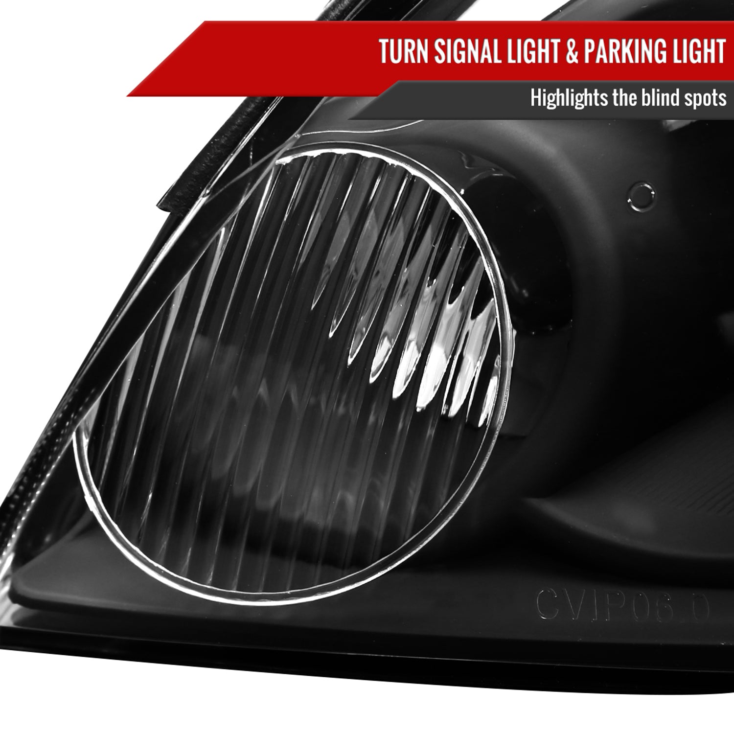 2006-2013 Chevy Impala/Monte Carlo/Impala Limited Factory Headlights LED Black