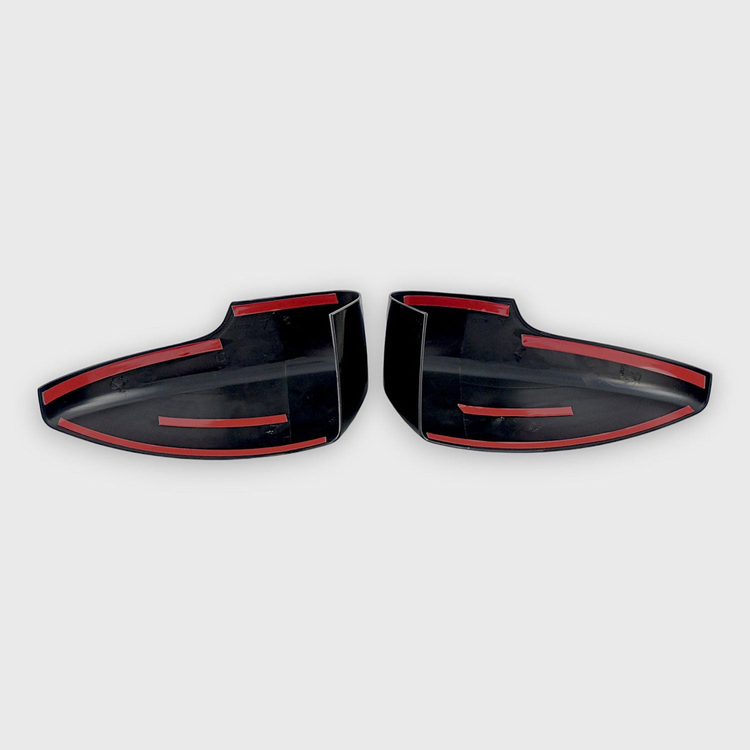 2018-2022 Ford Ecosport Mirror Cover Caps Gloss Black 2Pcs ABS Plastic