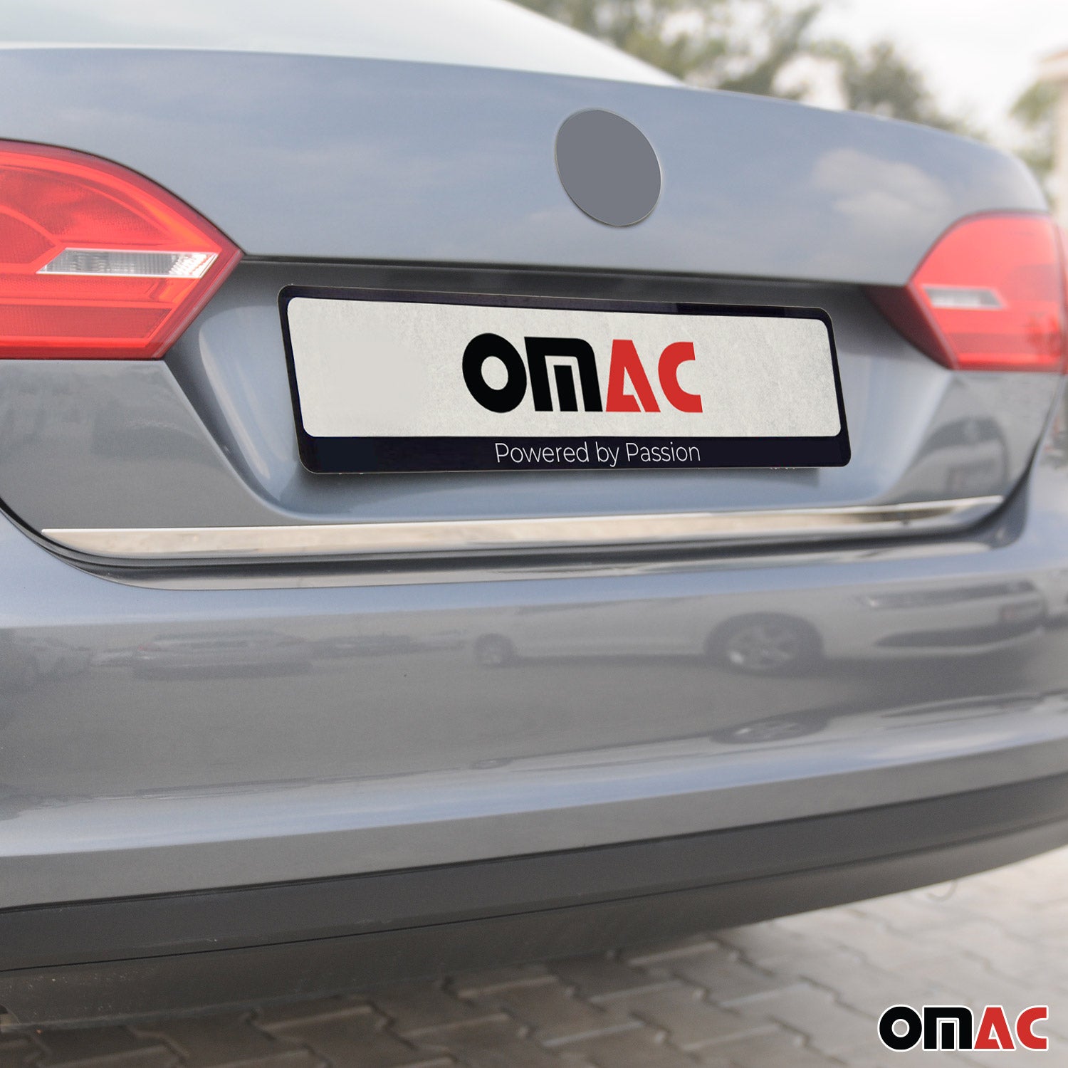 2011-2014 VW Jetta A6 Sedan Rear Trunk Lid Molding Trim Stainless Steel