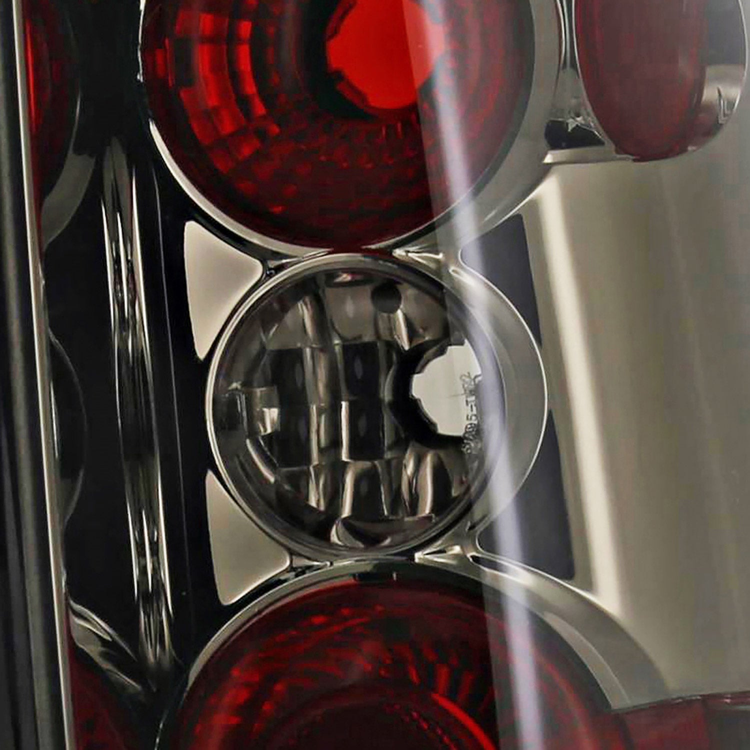 2005-2010 Honda Ridgeline Tail Lights Chrome Housing/Smoke Lens