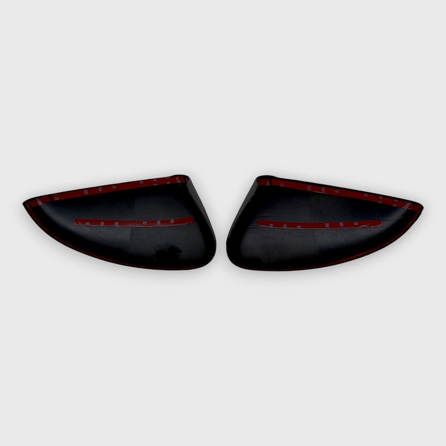 2018-2025 Honda Accord Mirror Cover Caps Gloss Black 2Pcs ABS Plastic