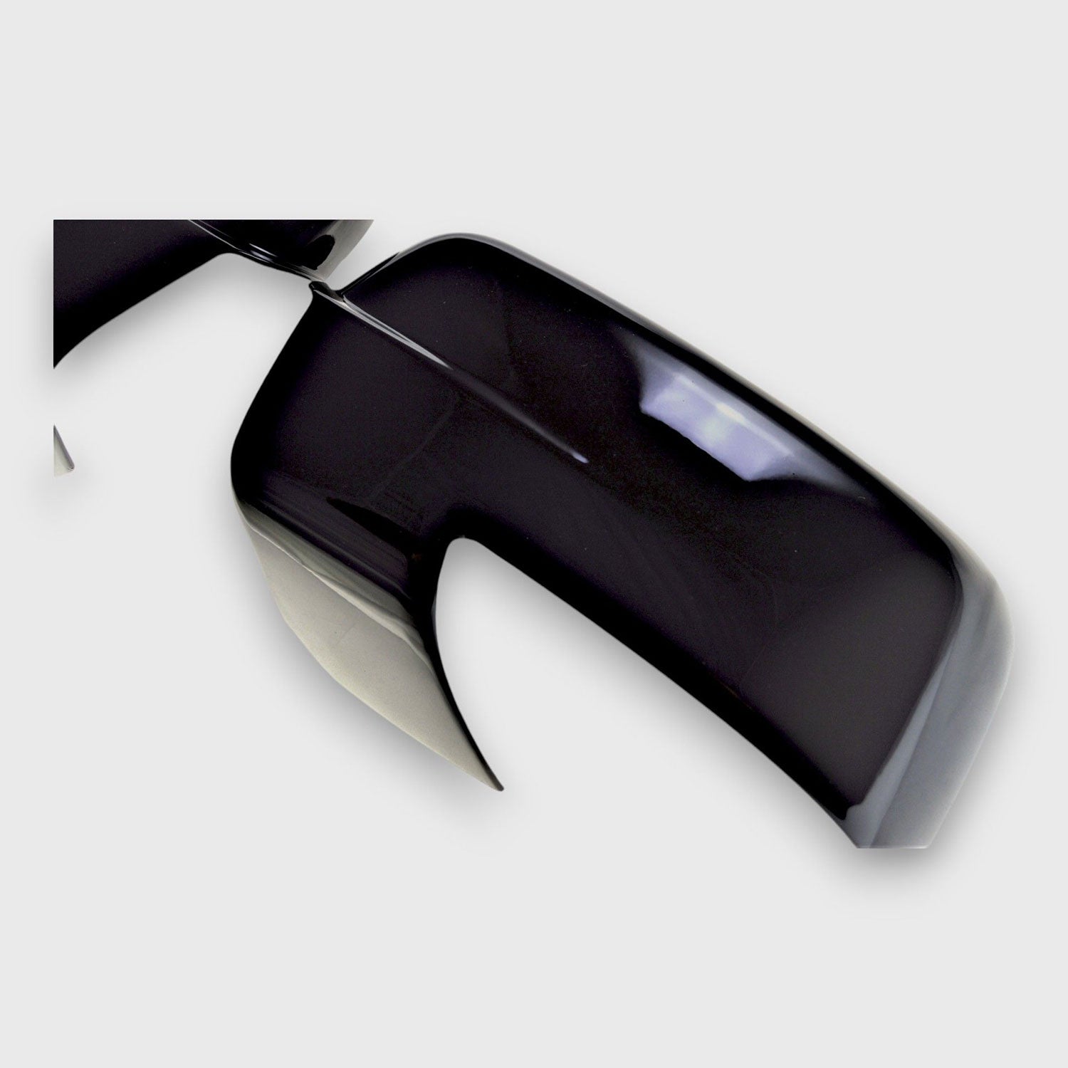 2019-2024 RAM RAM 1500 Classic Mirror Cover Caps Gloss Black 2Pcs ABS Plastic