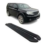 2009-2015 Honda Pilot Running Boards Side Steps Black