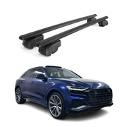 2019-2025 Audi Q8 Roof Rack Cross Bars Black