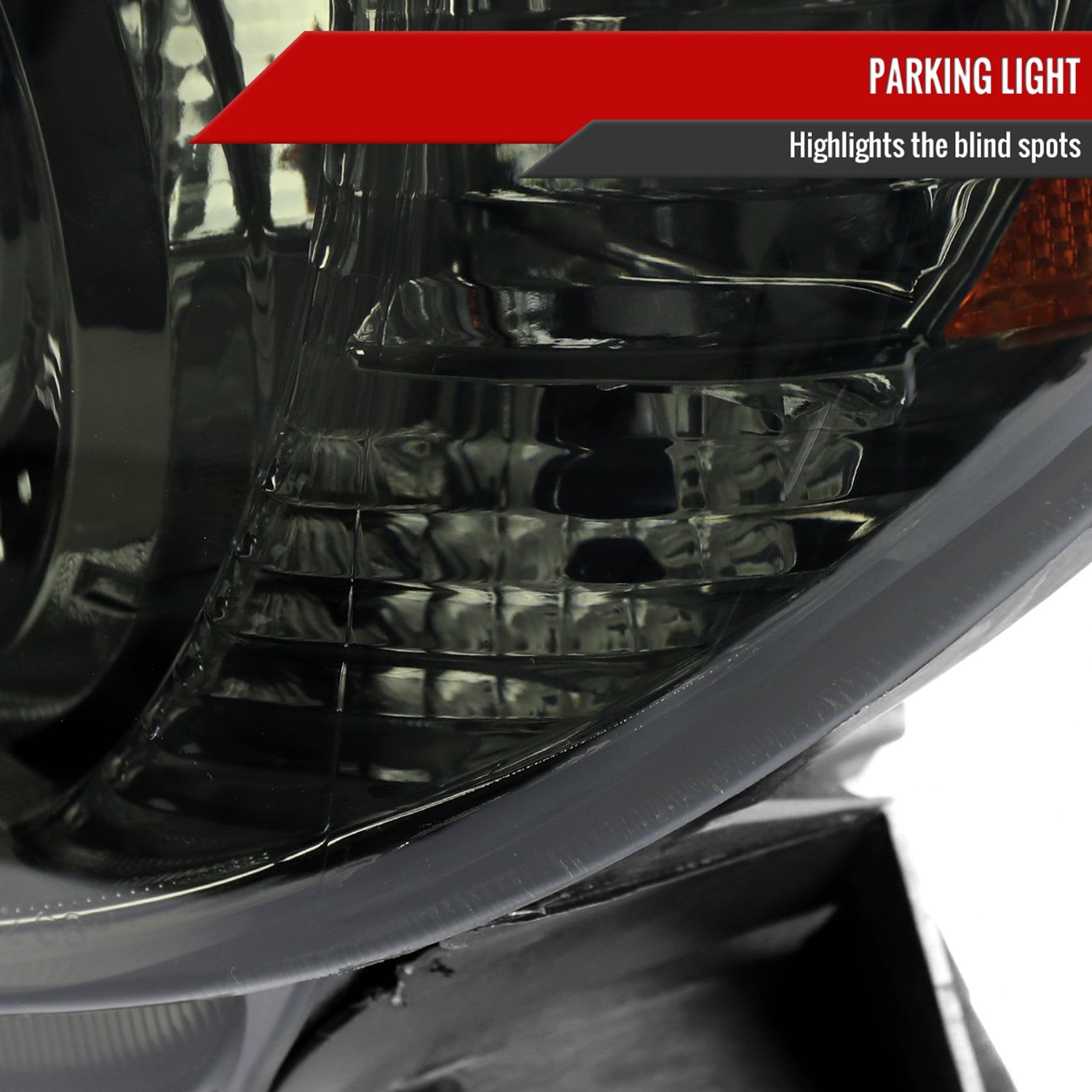 2006-2009 Toyota 4Runner SR5 Limited Projector Style Headlights Chrome/Smoke