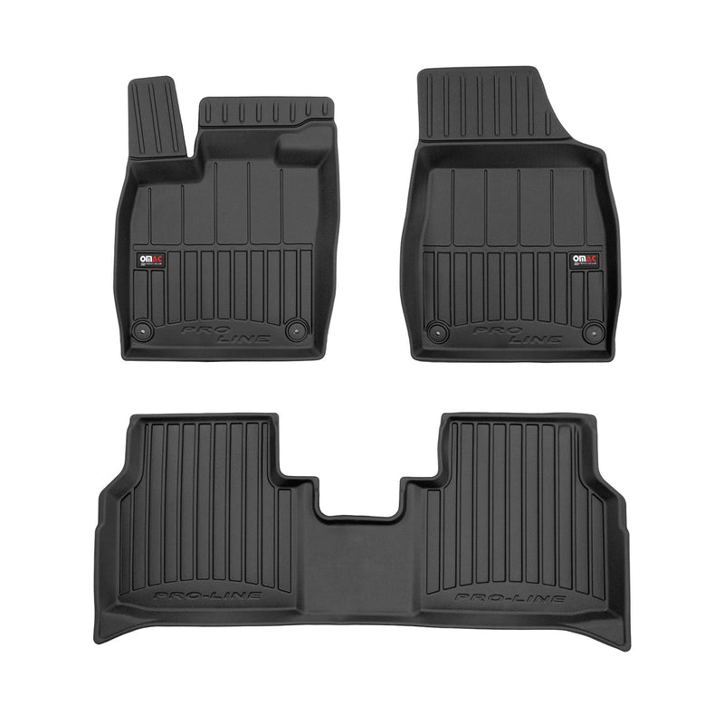 2020-2024 Volkswagen ID.4 Premium Floor Mats Liners Full Set All Weather Heavy Duty