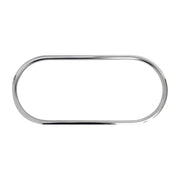 2009-2013 Subaru Forester Front Cup Holder Frame Molding Trim Stainless Steel Silver