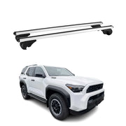 2025 Toyota 4Runner Roof Rack Cross Bars Luggage Carrier Alu Silver 2Pcs