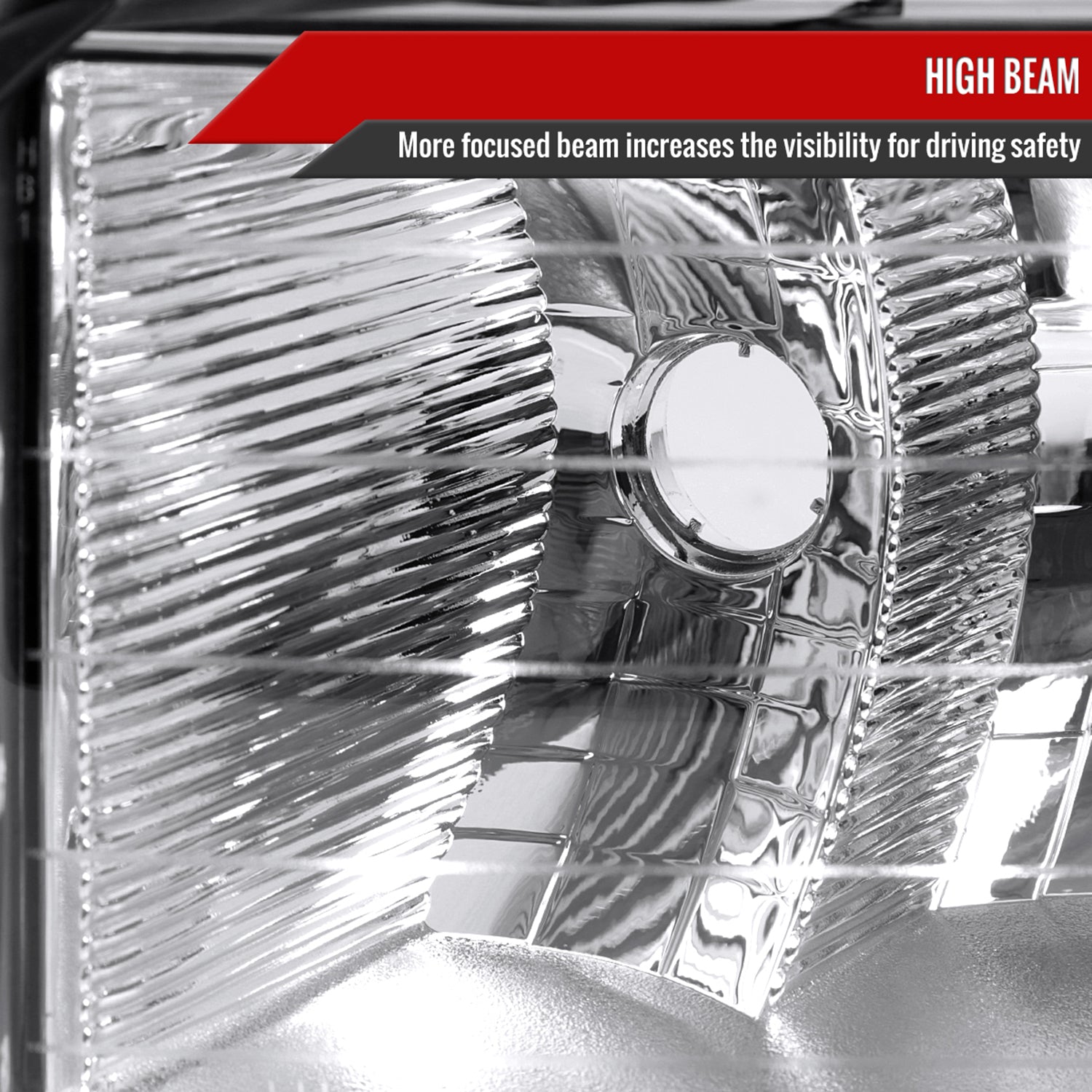 1999-2001 Dodge RAM 1500 Sport Factory Headlights and Corner Lights Chrome