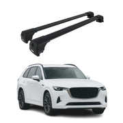 2025 Mazda CX-70 Roof Rack Cross Bars Luggage Carrier Alu Black 2Pcs