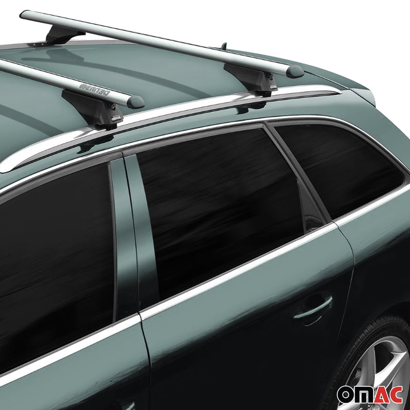 2015-2020 Audi A3 Sportback Top Roof Racks Cross Bars Grey Alu Carrier