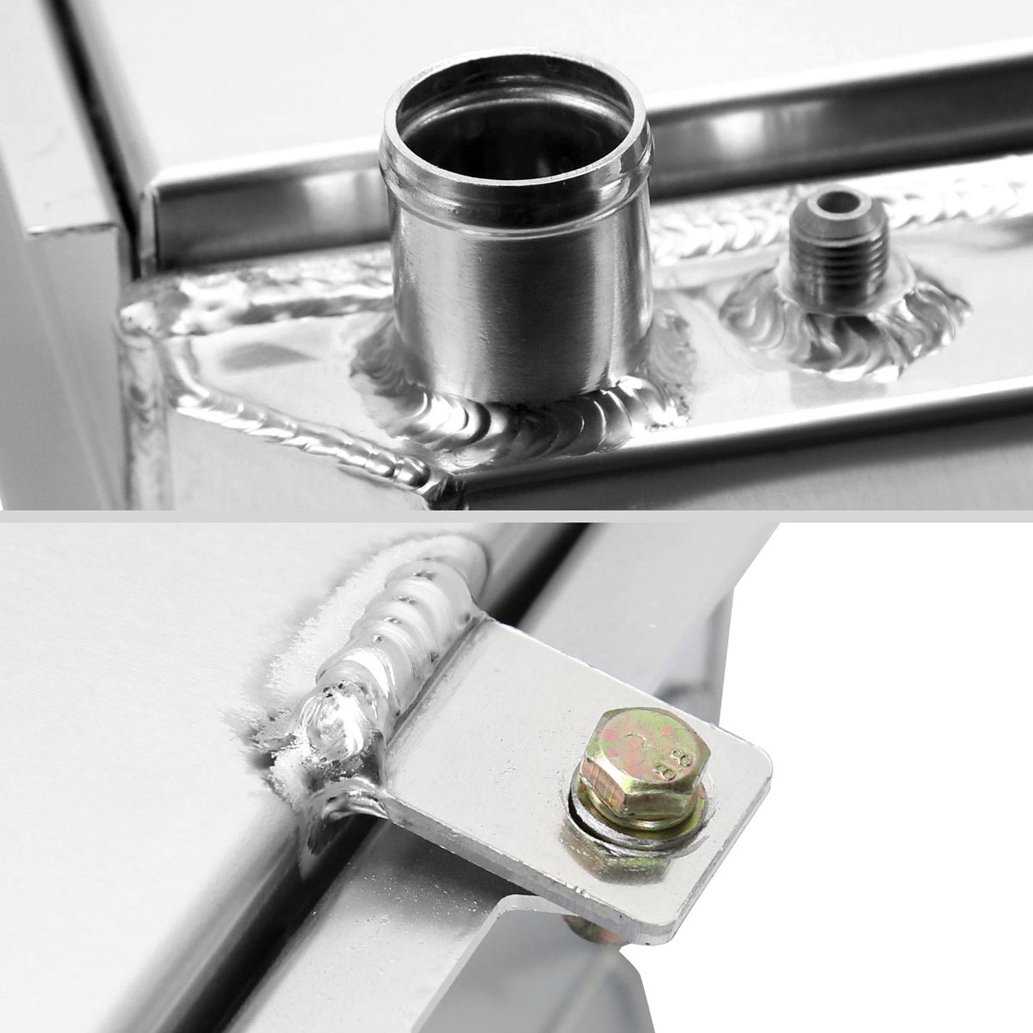 1988-1995 Toyota Pickup/4Runner V6 3 Row Radiator with Fan Shroud