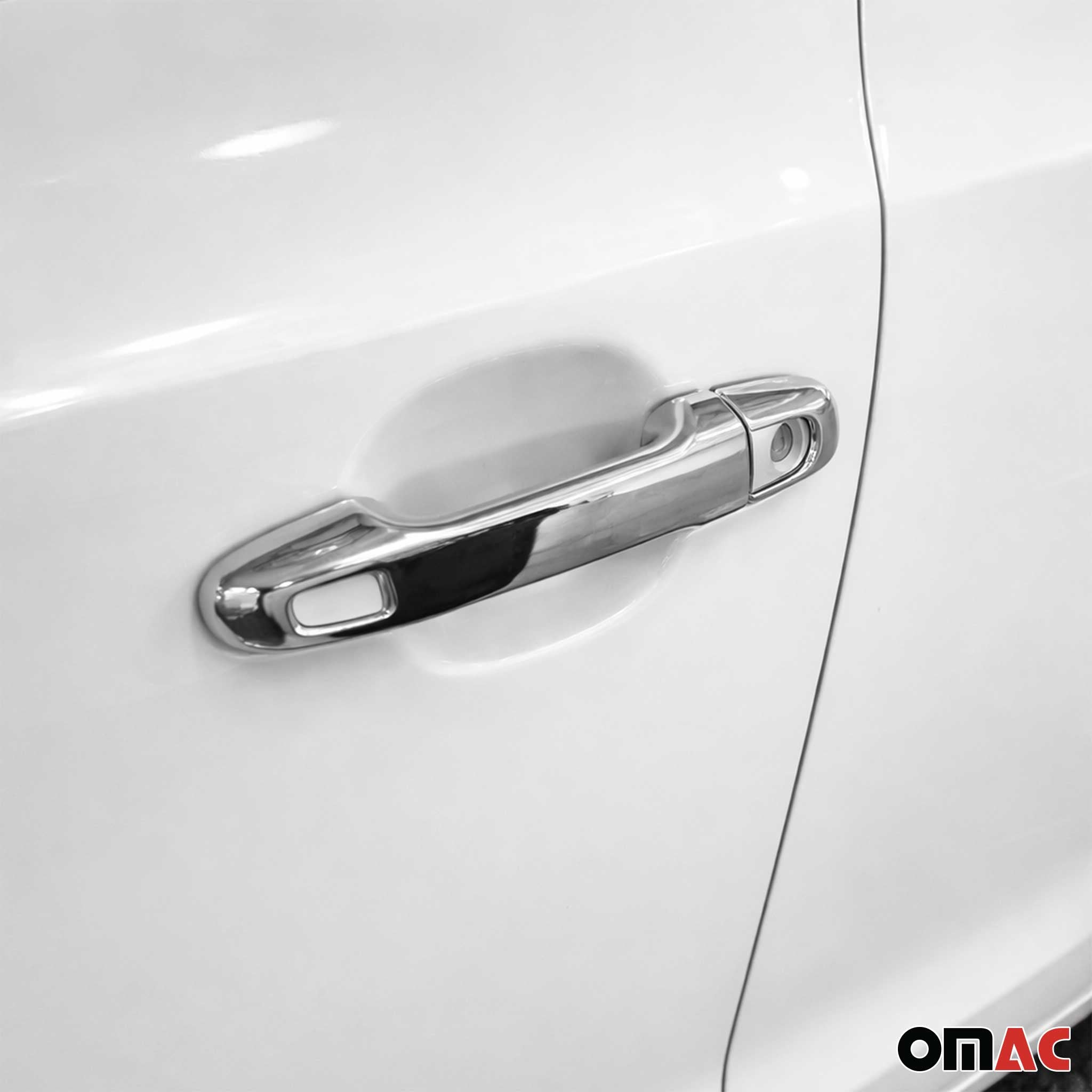 2018-2022 Toyota C-HR Car Door Handle Cover Protector Stainless Steel Chrome 6 Pcs