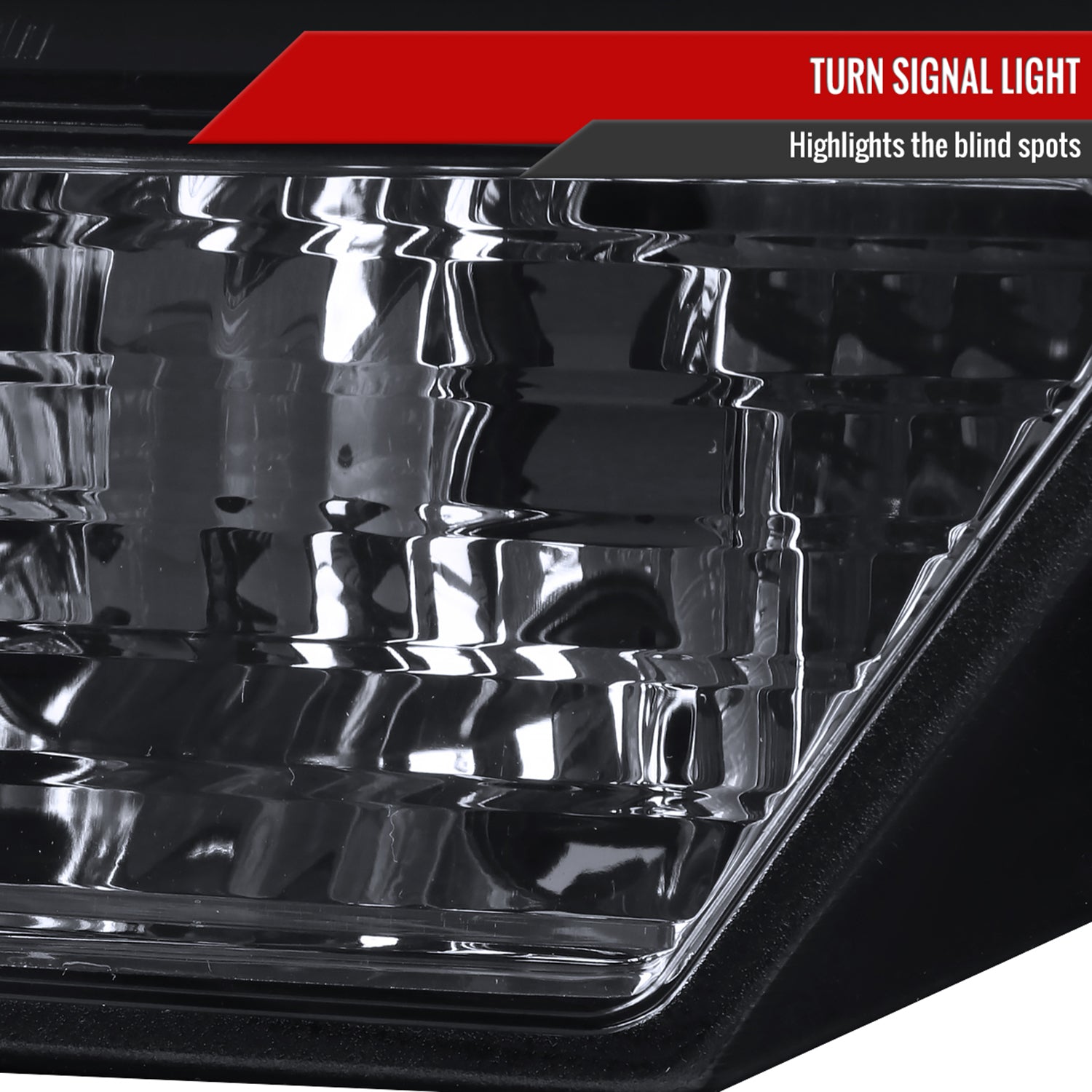 2009-2014 Ford F-150 LED C-Bar Projector Headlights Glossy Black/Smoke Lens