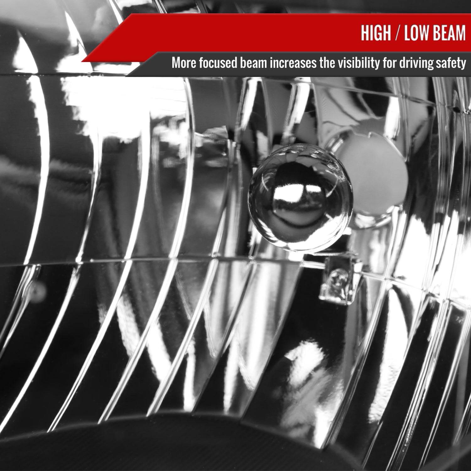 2011-2016 Ford F-250/350/450/550 SuperDuty Factory Headlights Amber Reflectors