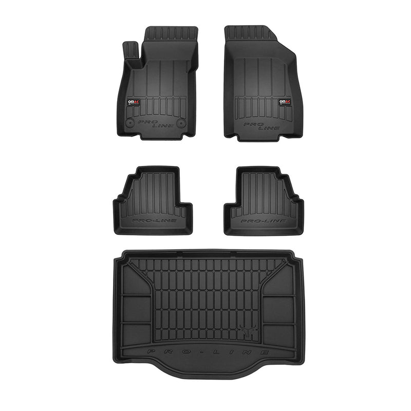 2013-2022 Buick Encore Premium Floor Mats & Cargo Liner Full Set All Weather Heavy Duty Black