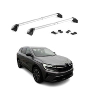 Roof Rack Luggage Carrier for BMW X1 E84 F48 U11 2009-2025 Alu Grey 2x