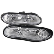 1998-2002 Chevy Camaro Factory Style Headlights Chrome Housing/Clear Lens
