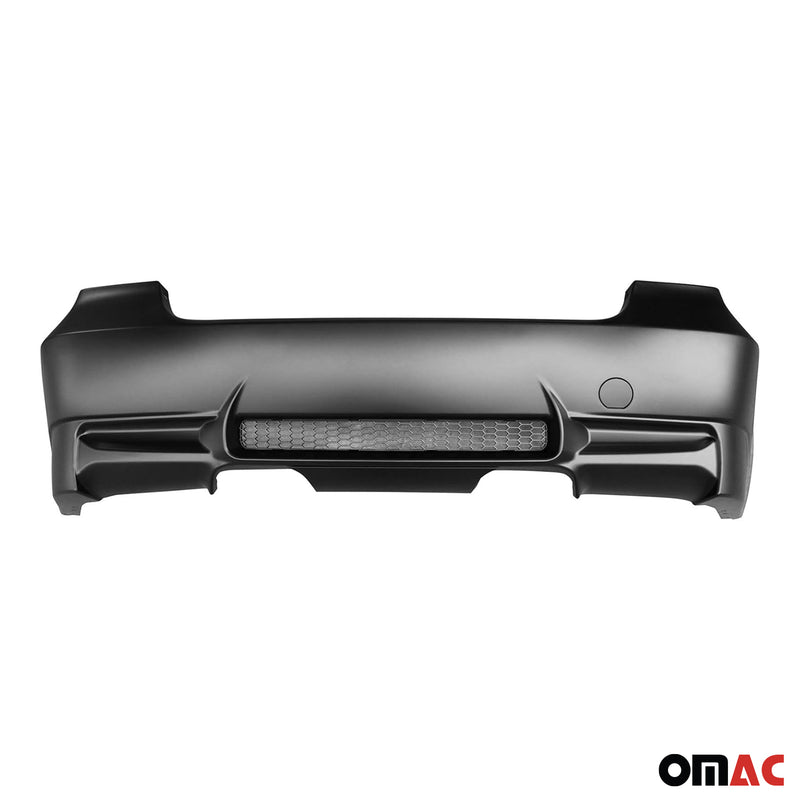 2005-2012 BMW 3 Series E90 E91 Sedan Wagon M3 Style Rear Bumper Dual Twin Muffler Outlets