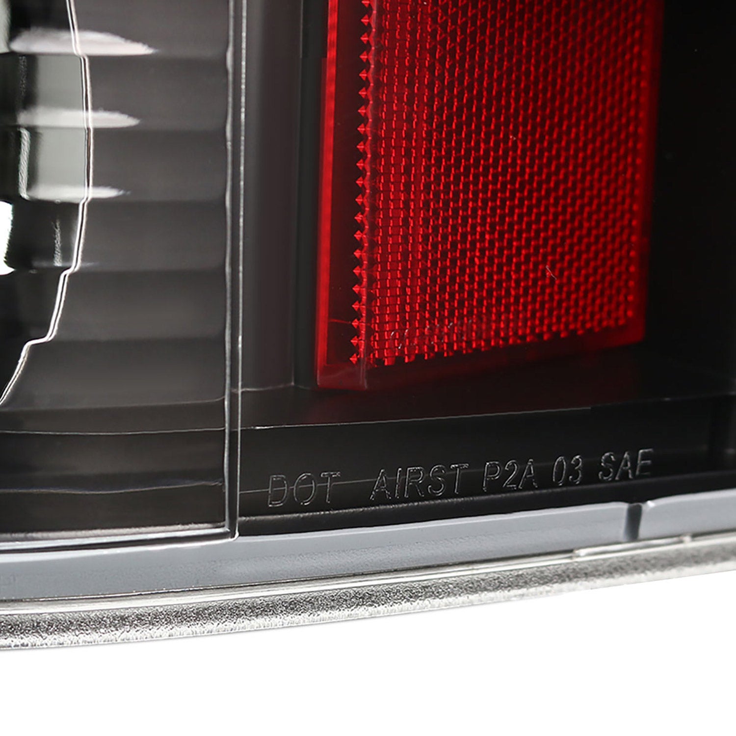 2007-2014 Chevy Silverado LED Tail Lights - OZ Matte Black/Clear Lens