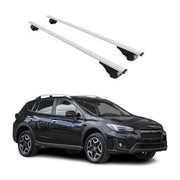 2017-2023 Subaru Impreza Roof Rack Cross Bars Silver