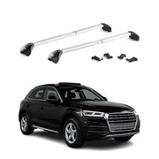 2021-2025 Audi Q5 Sportback 2.gen Roof Rack Cross Bars Silver