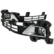 2016-2018 Toyota Land Cruiser H16 Fog Lights Kit Chrome Housing/Clear Lens