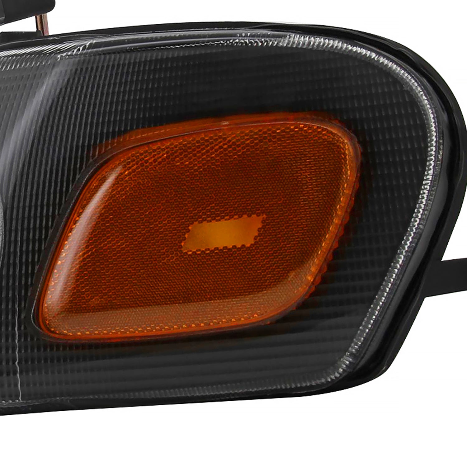 1997-2005 Chevy Venture Pontiac Montana/Trans Sport Crystal Headlights Black