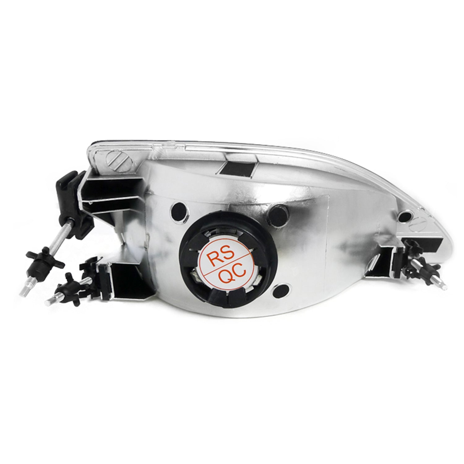 1994-1998 Ford Mustang Factory Style Headlights Matte Black/Clear Lens