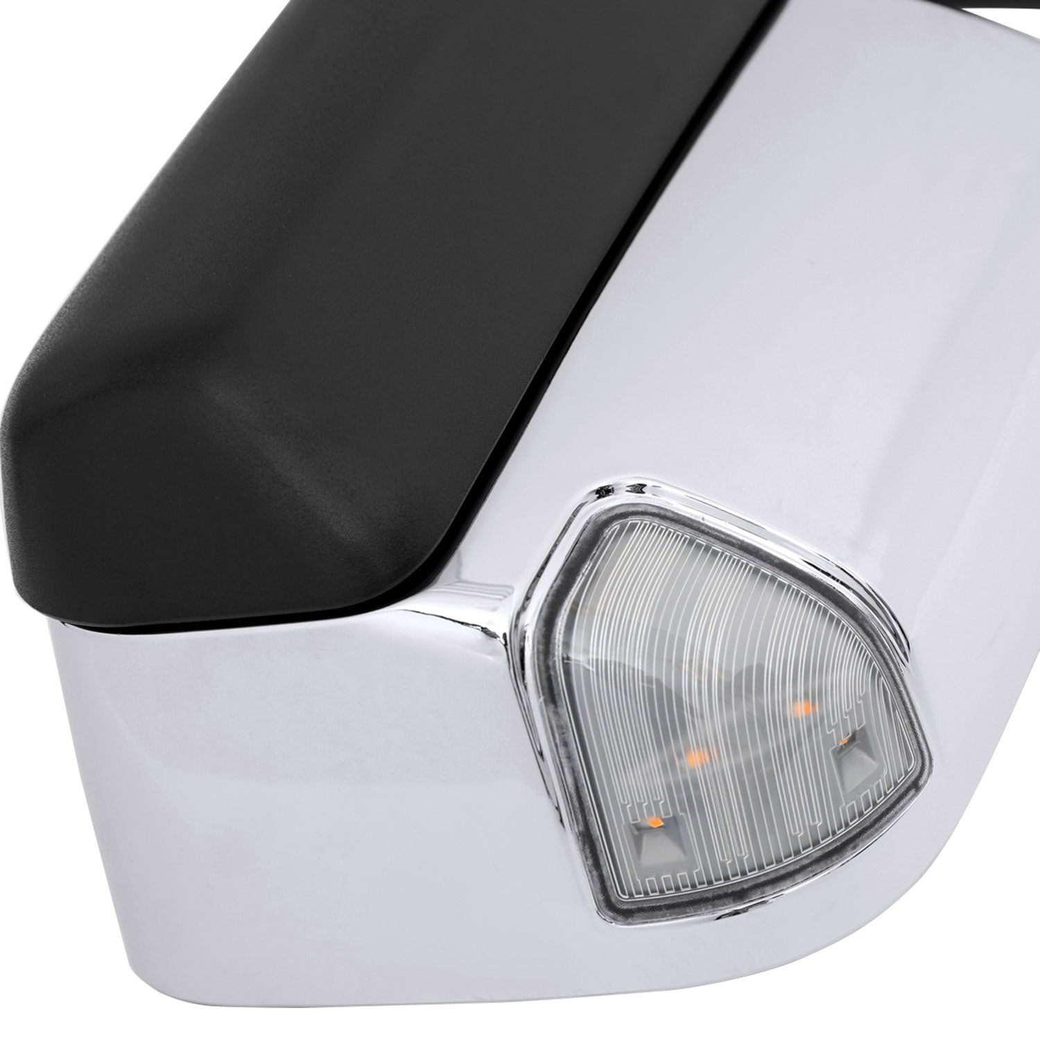 2019-2022 Ram 2500 3500 Chrome Manual Fold & Heated Side Mirror Driver Side