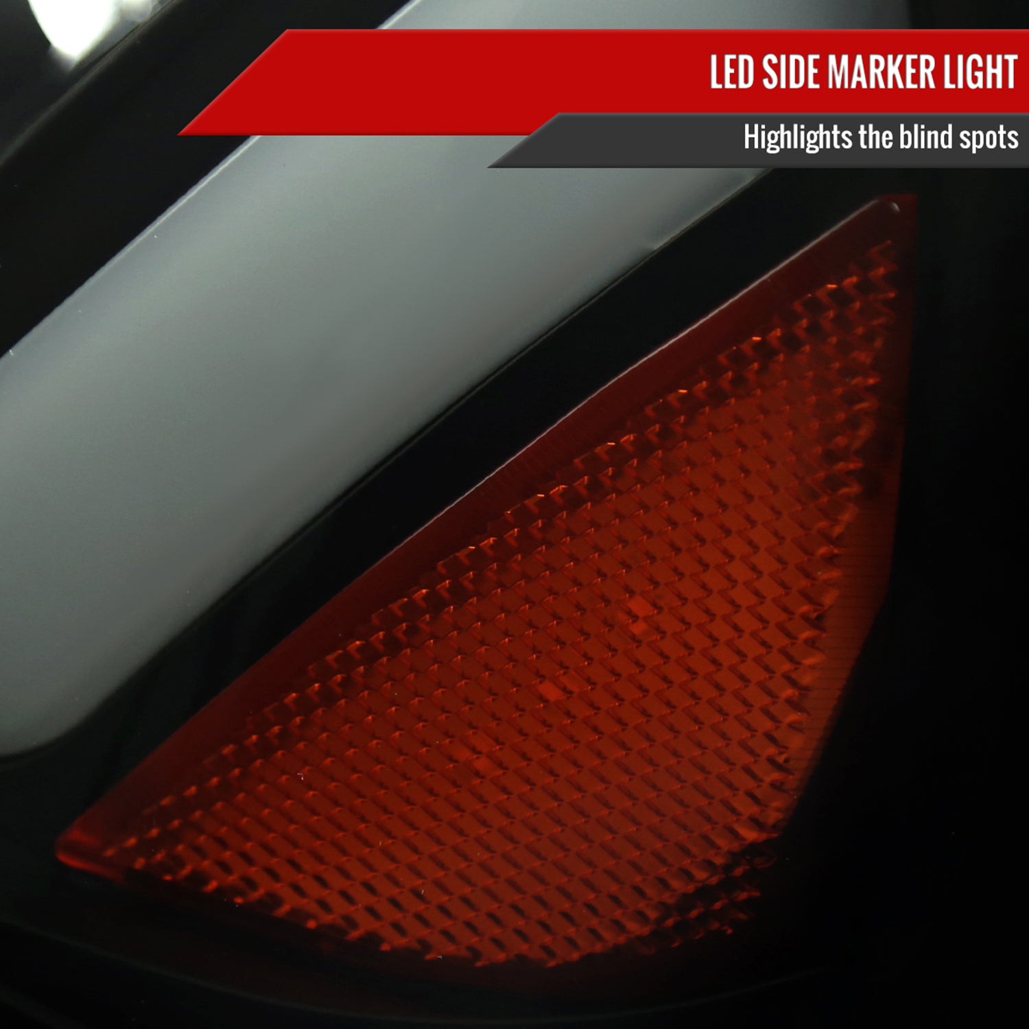 2006-2010 Dodge Charger Sequential LED Bar Factory Headlights Matt Smoke