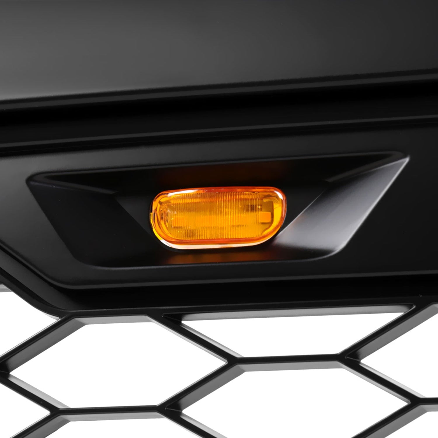 2005-2011 Toyota Tacoma Matte Black Mesh Replacement Grille w/ LED Lights