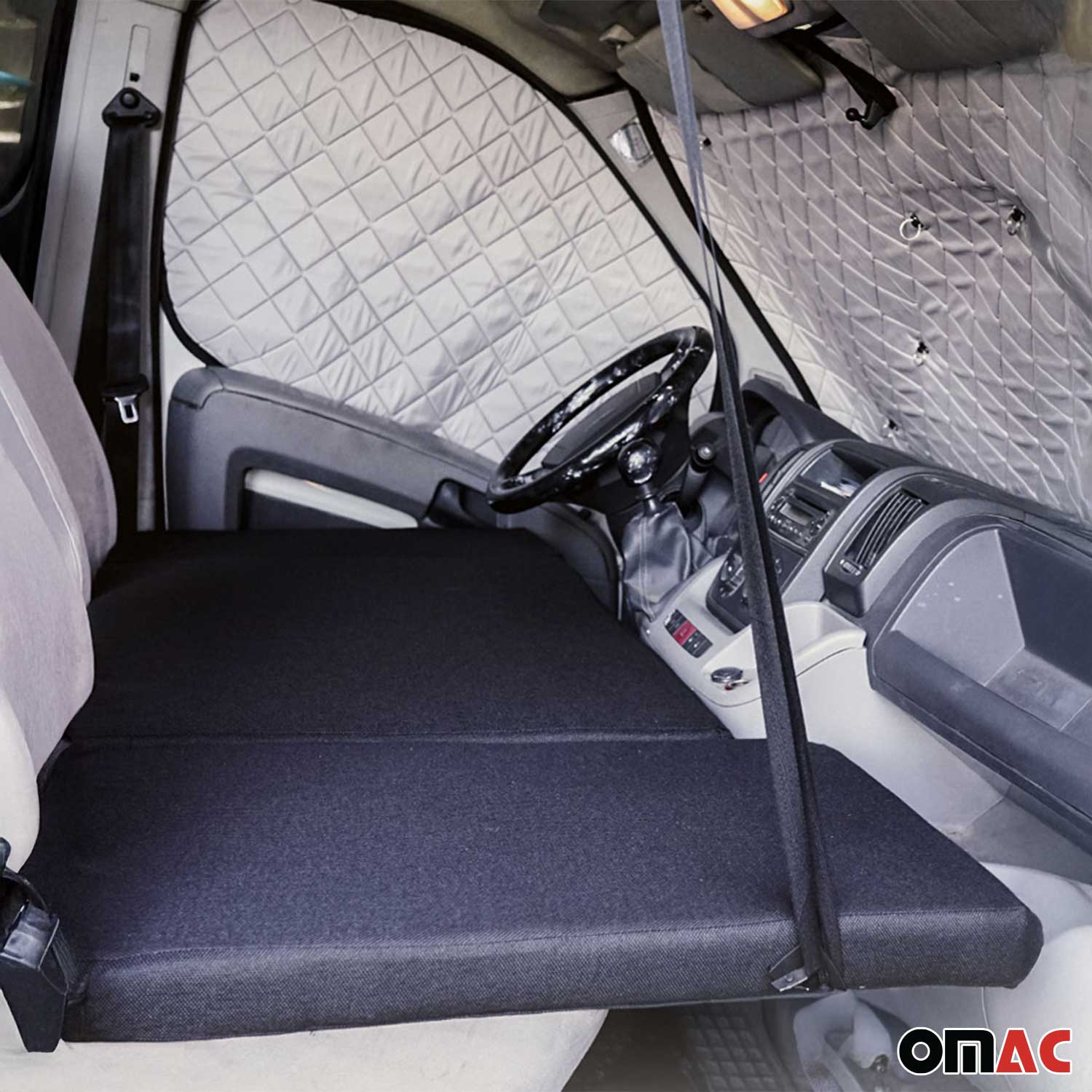 2016-2024 Mercedes Metris Front Cab Camper Bed Mattress Bed Black 1Pc